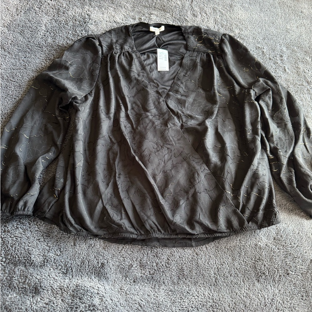 Elegant Black Women's Top
